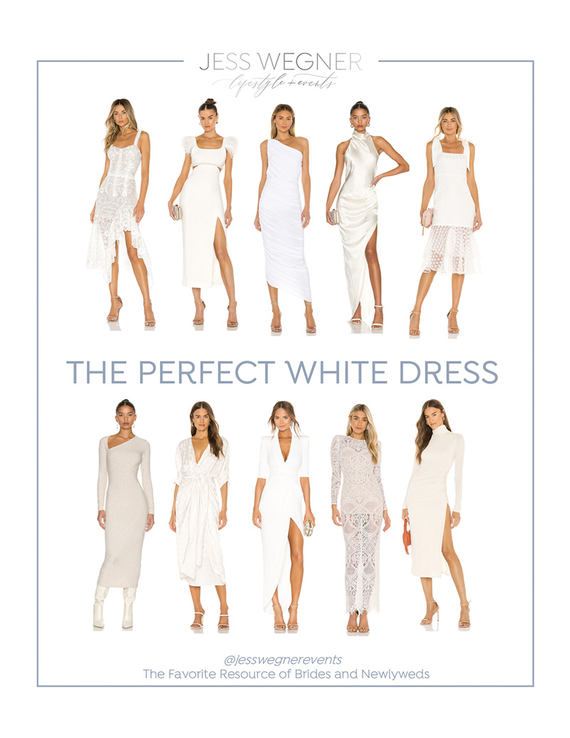 The Perfect White Dress
