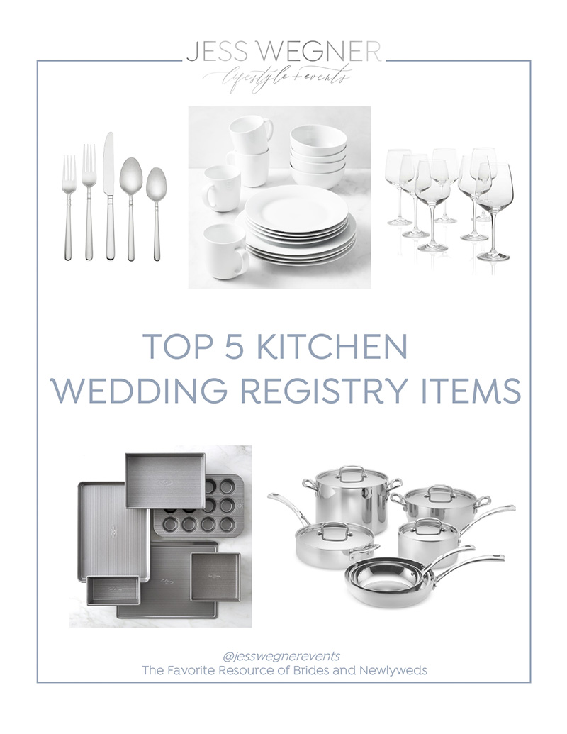 Top 5 Kitchen Wedding Registry Items